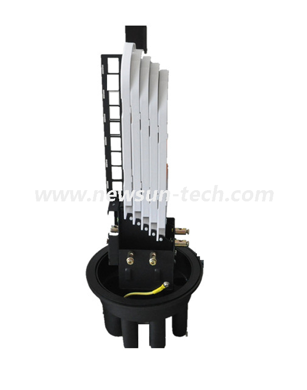 NS-M7RS 7 Port Dome Outdoor 144/288 Core Fiber Optical Splice Joint Closure Fit With PLC