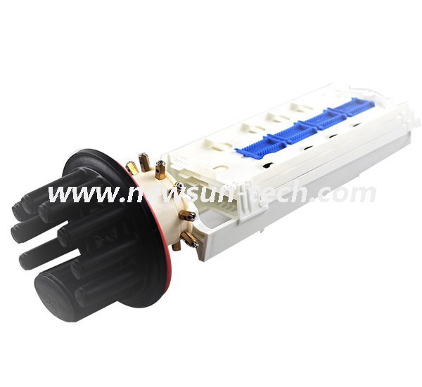 NS-DR01A 9 Port Dome Outdoor 144 Core Fiber Optical Splice Joint Closure 8 Hole+1 Oval