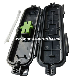 NS-TP016 FTTH Fiber Optical Drop Cable Waterproof Protection Splicing Box