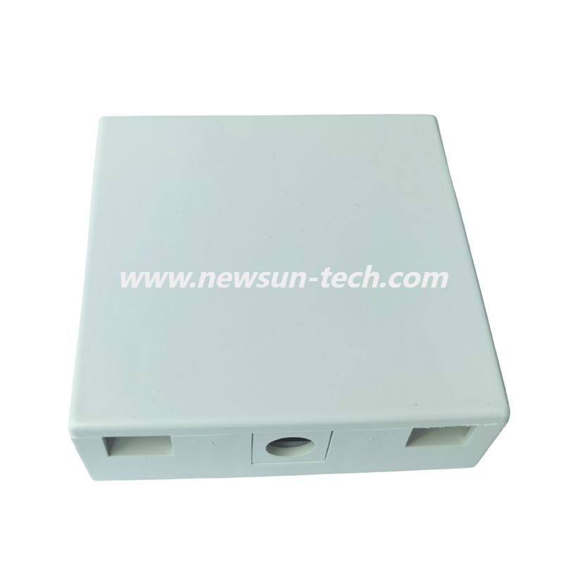 NSTB-EF03 CATV & 3 Port Fiber Optic Desktop Box