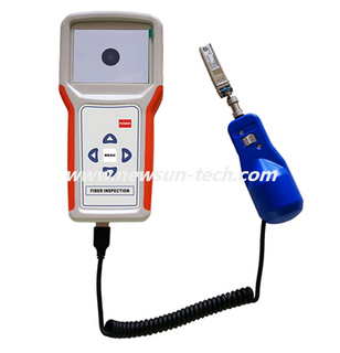 NS-NYT08 400X Handheld Fiber Optic Inspection Probe Microscope for LC/SC/FC Connectors
