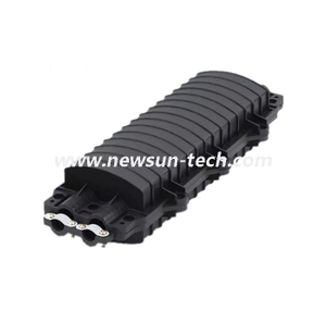 NS-043Y Horizontal Type 24/48/96/144 Core 2 in 2 Out Fiber Optic Splice Closure
