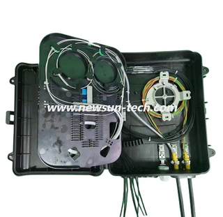 NS-FAT24T FTTH 16/24 Core Outdoor IP55 FDB Fiber Optic Distribution Box